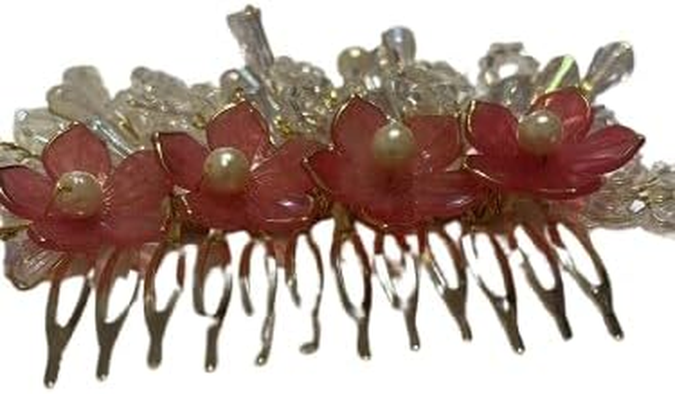 NTY Collections Wedding Hair Accessories Set, 1 Pieces Metal Hair Clips and Pins, Black, Classic Style for Women, All Hair Types image number 1