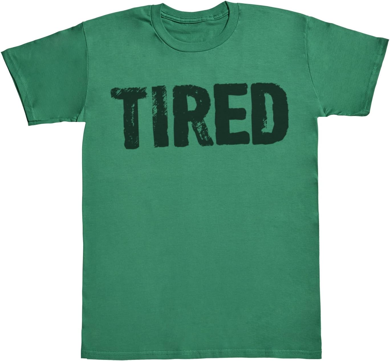 Zarlivia Clothing Tired & Not Tired - Matching Father Baby Gift Set - Mens T Shirt & Baby Bodysuit - Green - Small & 18-24 Months