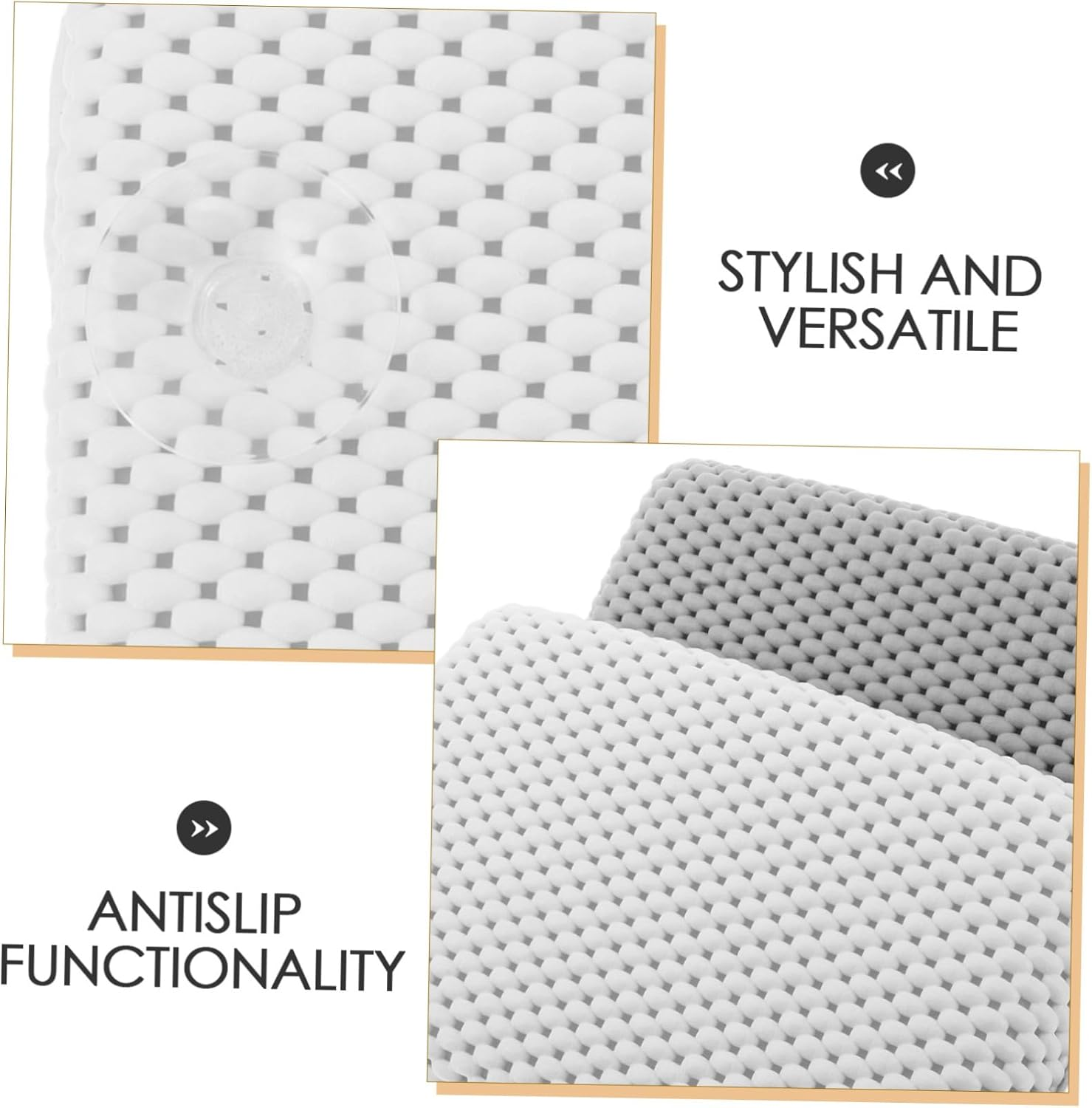 Baluue 2Pcs Small Bath Pillows for Tub Suction Cups, Foam Neck and Head Cushion, Non-Slip Spa Headrest for Relaxing Bathtub Soaking, Bathroom Essentials for Women image number 6