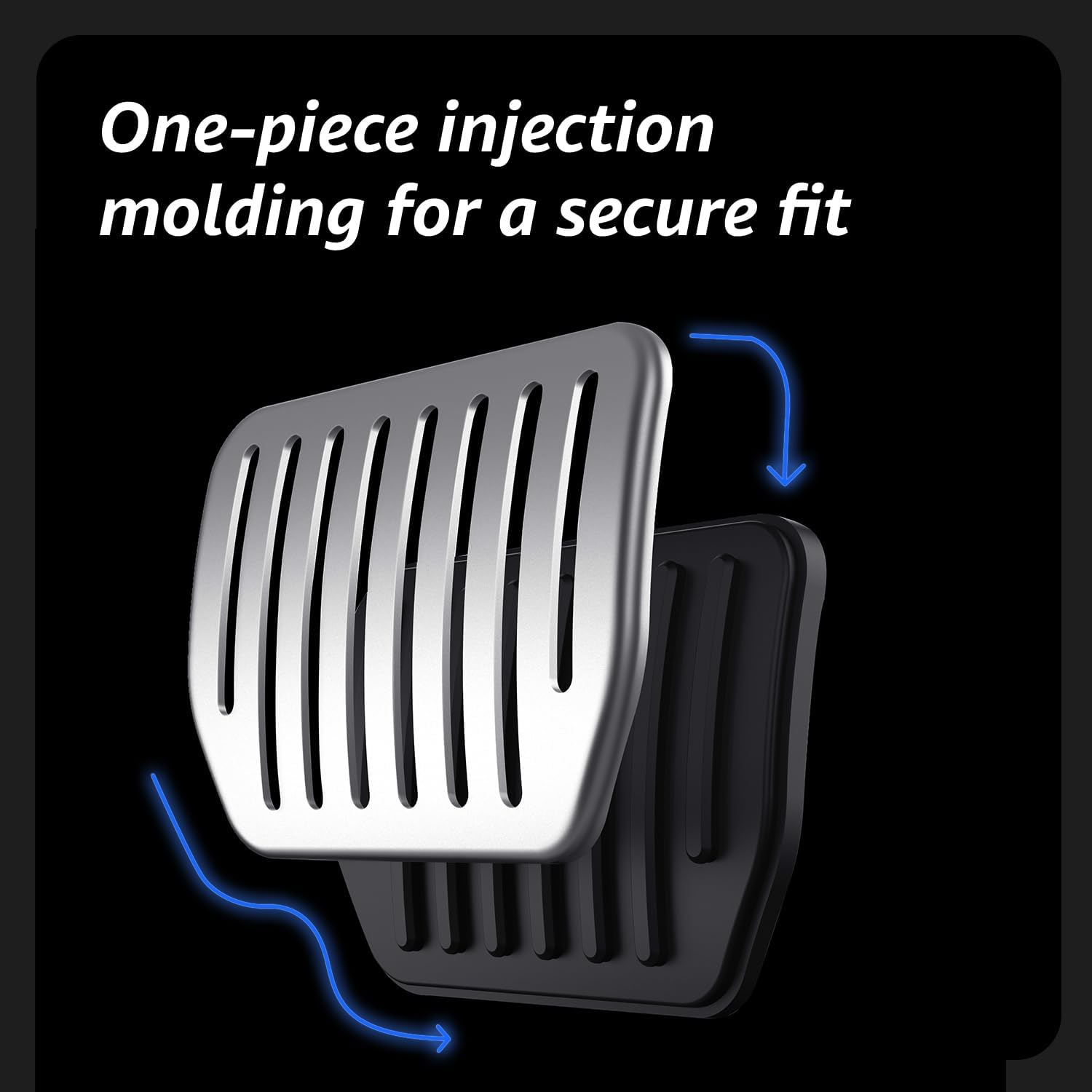 Topfit for Tesla 20212022 2023 2024 Model Y Model 3 Performance Pedal Pads Cover Foot Aluminum Non-Slip Pedals Accessories image number 5