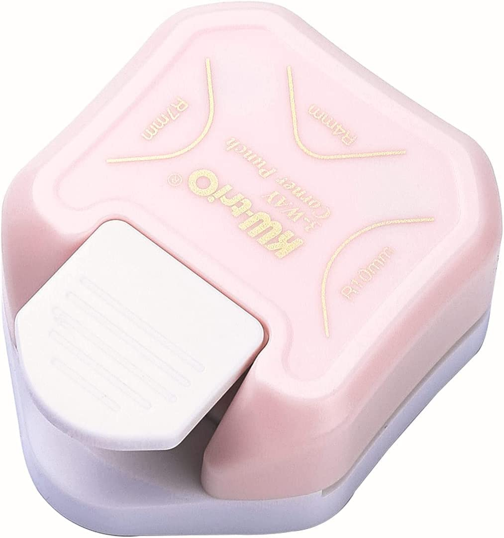 Staright 3-In-1 Corner Rounder Punch R4/R7/R10Mm round Corner Trimmer Cutter for Card Photo Paper Laminating Pouches image number 2