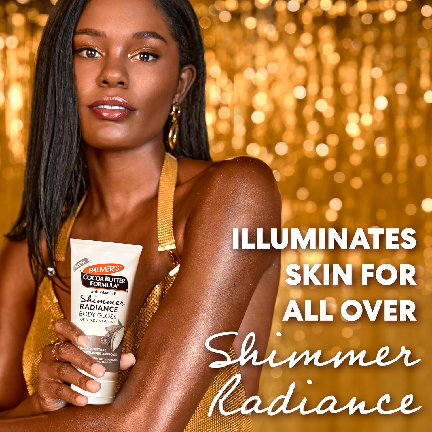 Palmer'S Shimmer Radiance Body Gloss 155 Ml image number 4
