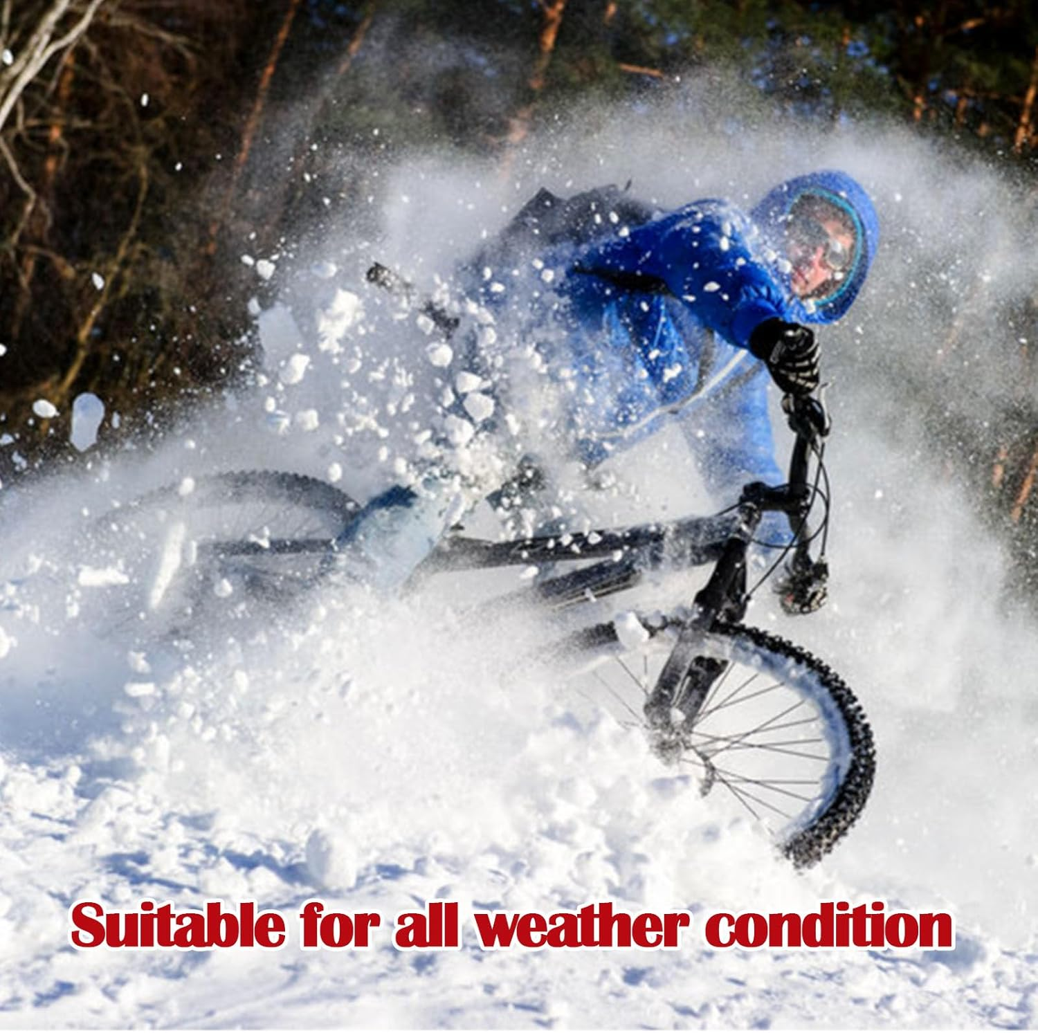 Blingkingdom 4 Pairs Bicycle Disc Brake Pads, Resin Brake Pads Replacement, Compatible with M315 M355 M515 M525 C501 C601 M375 M395 M415 M416 M446 M465 M475 M485 M486 (Black)