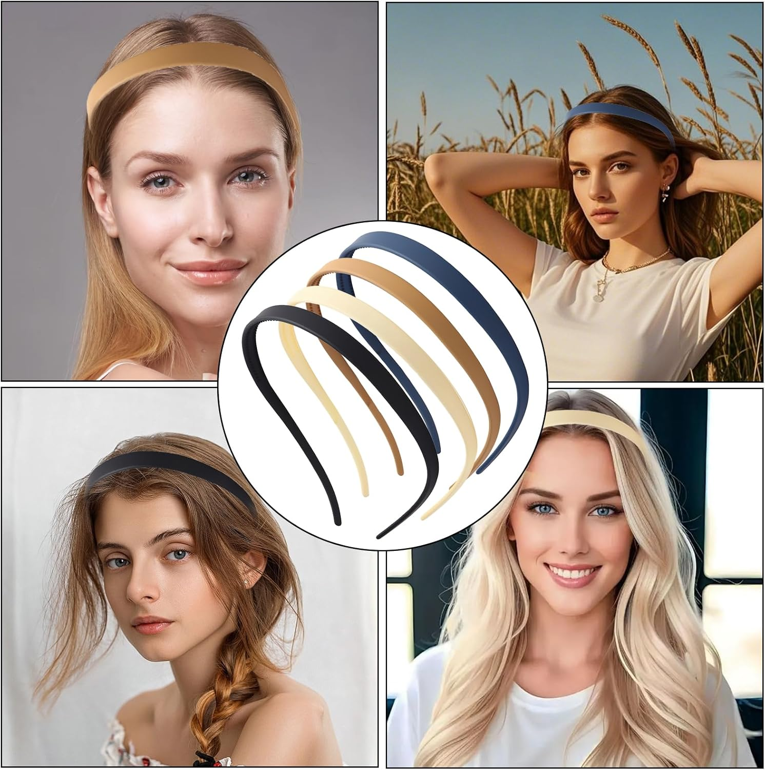Zigzag Headband, Non-Slip Headband, Make up Headband image number 6