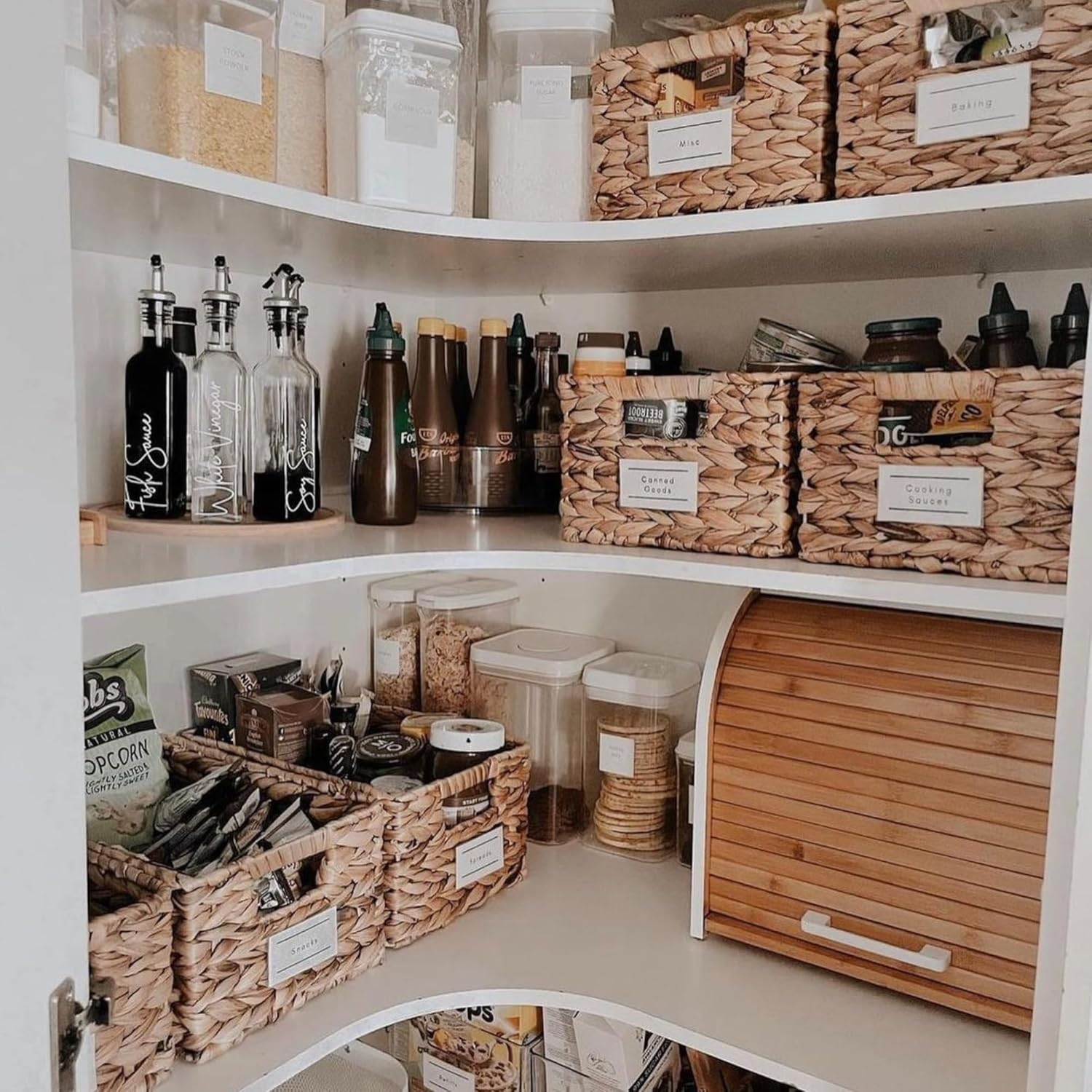 Homefully&trade; Double Layer Bread Box with Built-In Chopping Board | Extra-Large Storage for 4 Loaves | Keeps Bread Fresher & Kitchens Tidy | Australian Brand image number 6