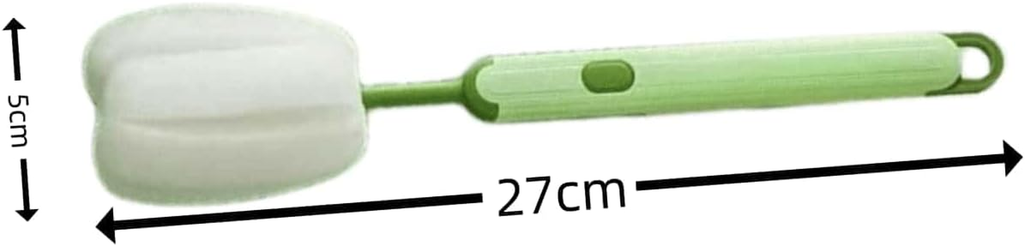 ARREBOL 3 Pack Bottle Cleaning Brush, Detachable & Scratch-Free Sponge Brush for Water Bottles, Glassware, Cups & Thermos image number 3