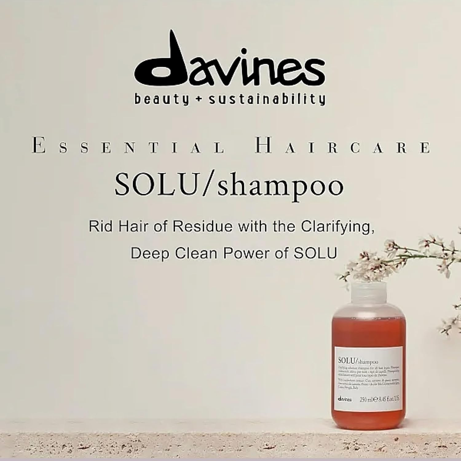 Davines Solu Shampoo, 250 Ml image number 4