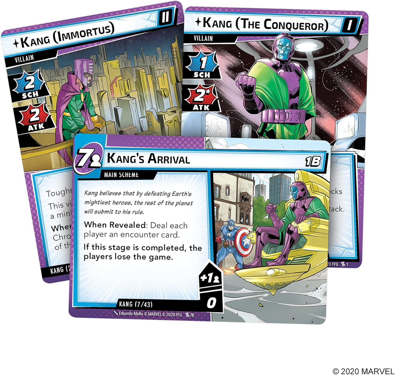 Fantasy Flight Games Marvel Champions LCG the Once and Future Kang Card Game image number 1
