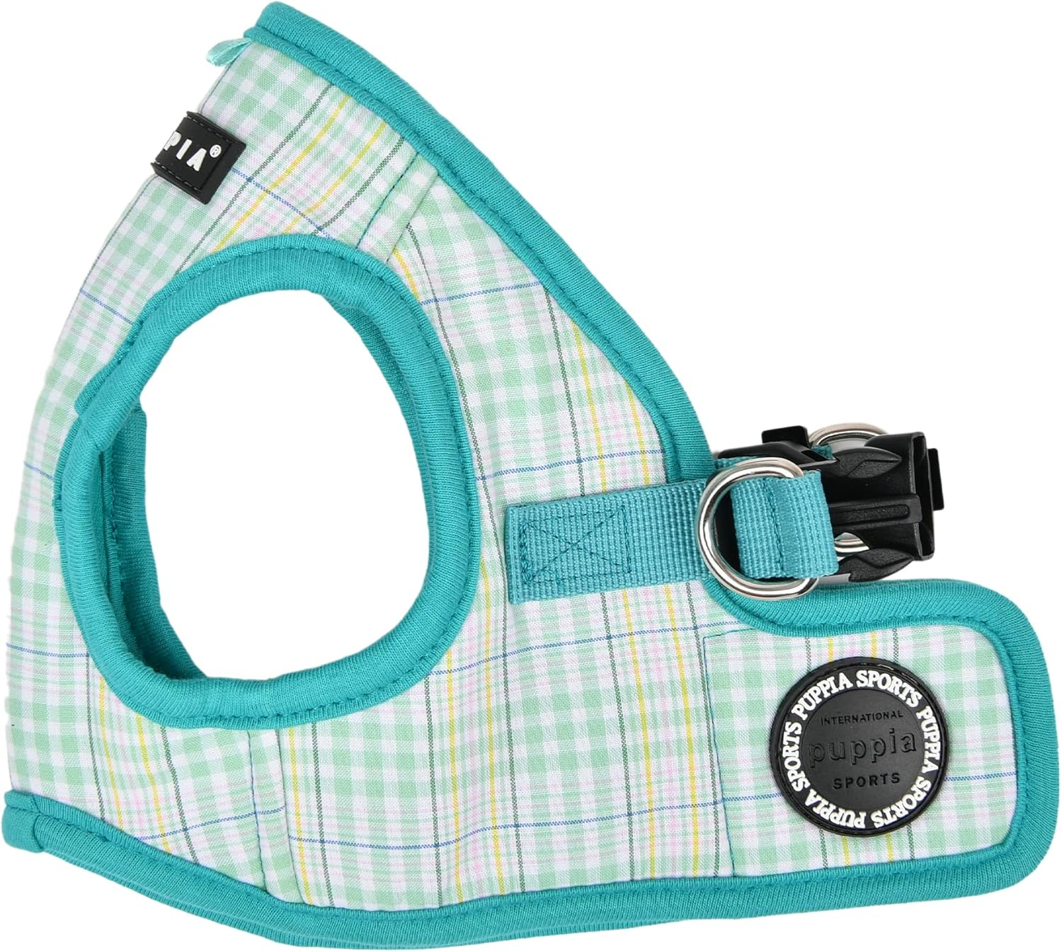 Puppia Lady Beetle Step-In Vest Dog Harness No Choke No Pull Walking Training for Small and Medium Dog - Black - M