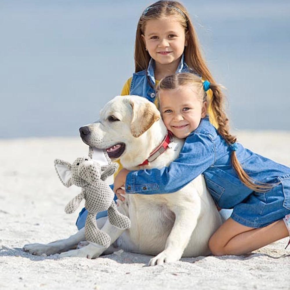 Designed for Heavy Chewers, 2024 Newest Dog Animals Chew Toy, Invincipaw Animals for Heavy Chewers, Animals for Heavy Chewers Tough Stuffed Animals Suitable Large, Medium and Small Dogs (#4) image number 2