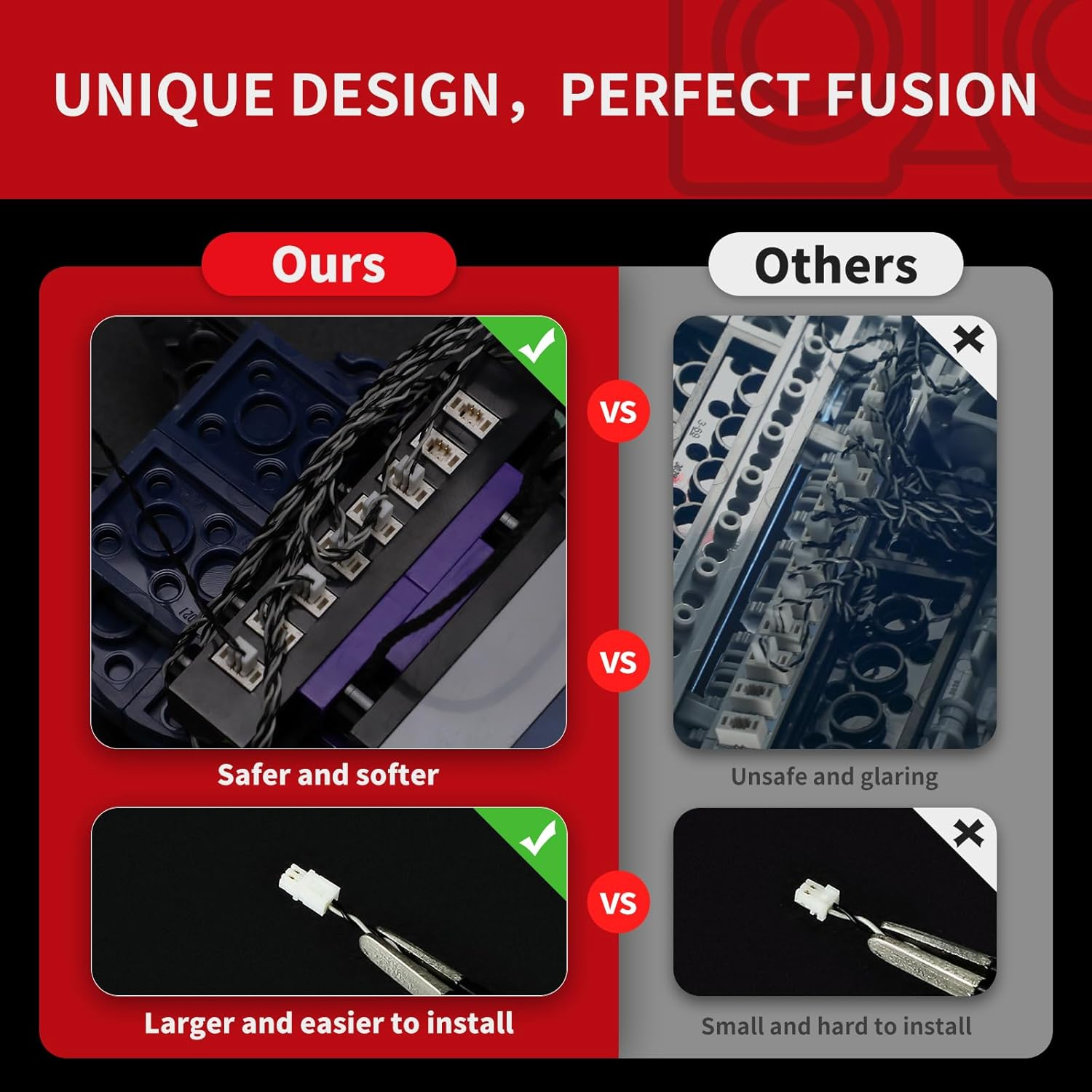 BRIKSMAX Light Kit Compatible with  Halloween Wreath 40825 | USB Powered LED Lighting for  Collectors, Display Room, Adults Gift (Model Not Included) image number 2