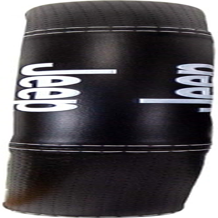 Plasticolor 006695R01 Jeep Deluxe High Contrast Stitching Premium Steering Wheel Cover for Cars, Trucks & SUV image number 1