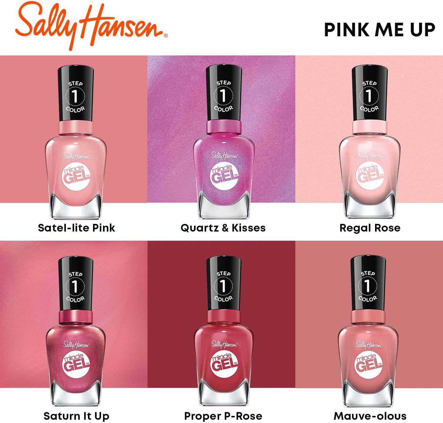 Sally Hansen Miracle Gel Proper P-Rose (Pack of 2)