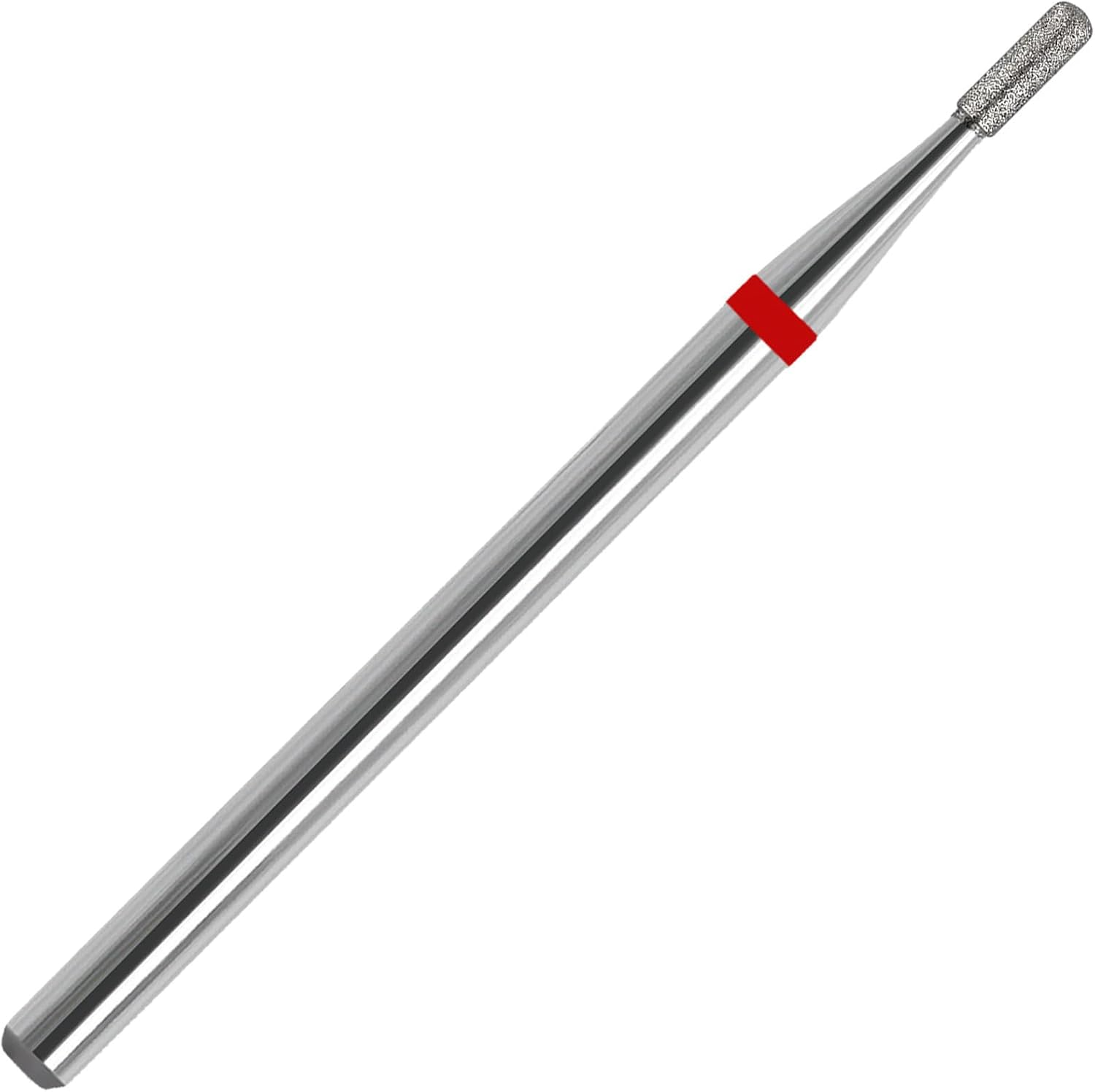 ZIRATONES Cuticle Nail Drill Bit, Pro Diamond Cuticle Bits for Nails Nail Buffer Bit Nail Trimer, under Nail Cleaner Cuticle Remover Nail Prepare for Nail Salon Manicure(Mini round Top Barrel-Fine)