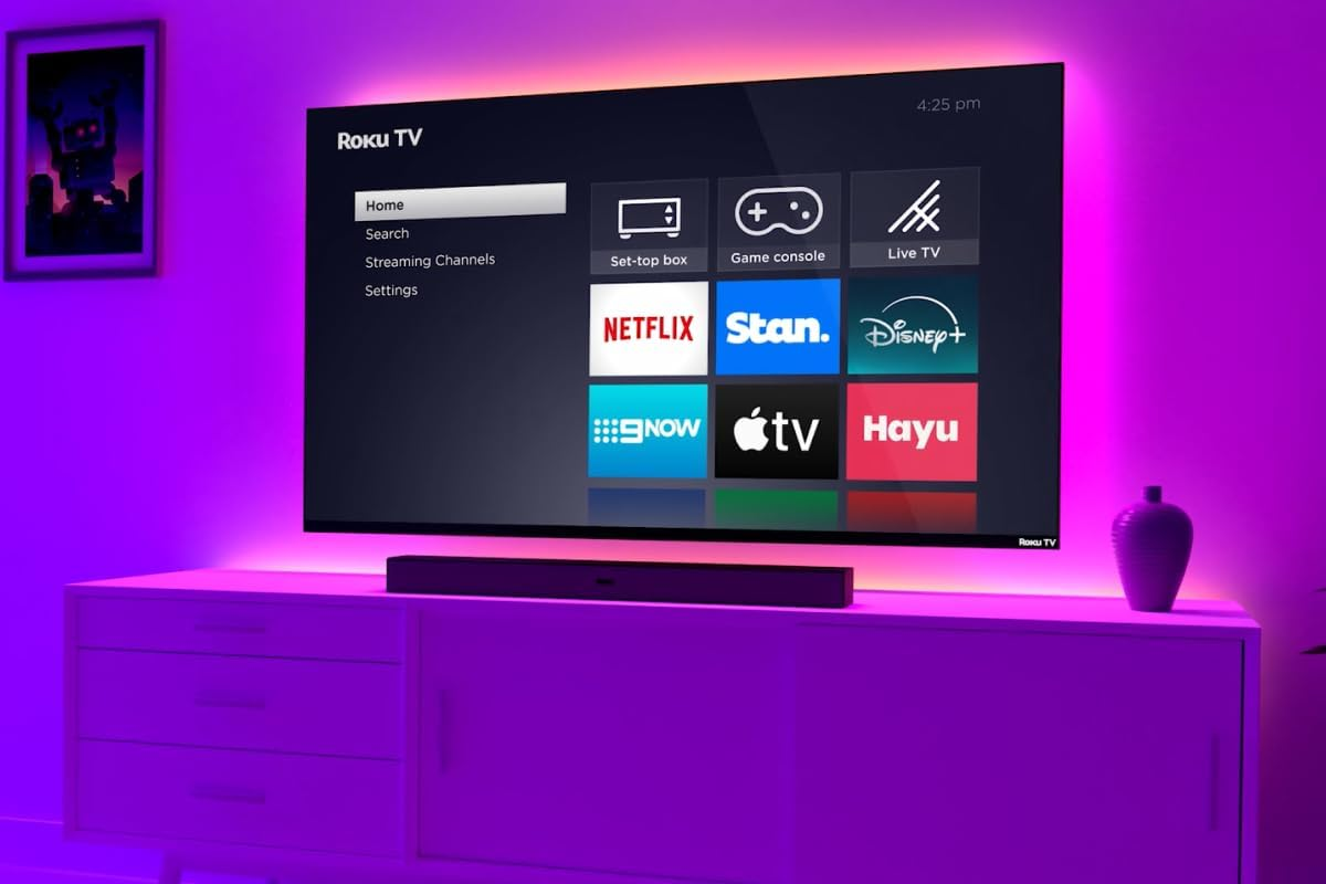 Kogan 55" LED 4K Smart Compatible with Roku TV - R95T - KALED55R95TA - 55 Inch image number 1