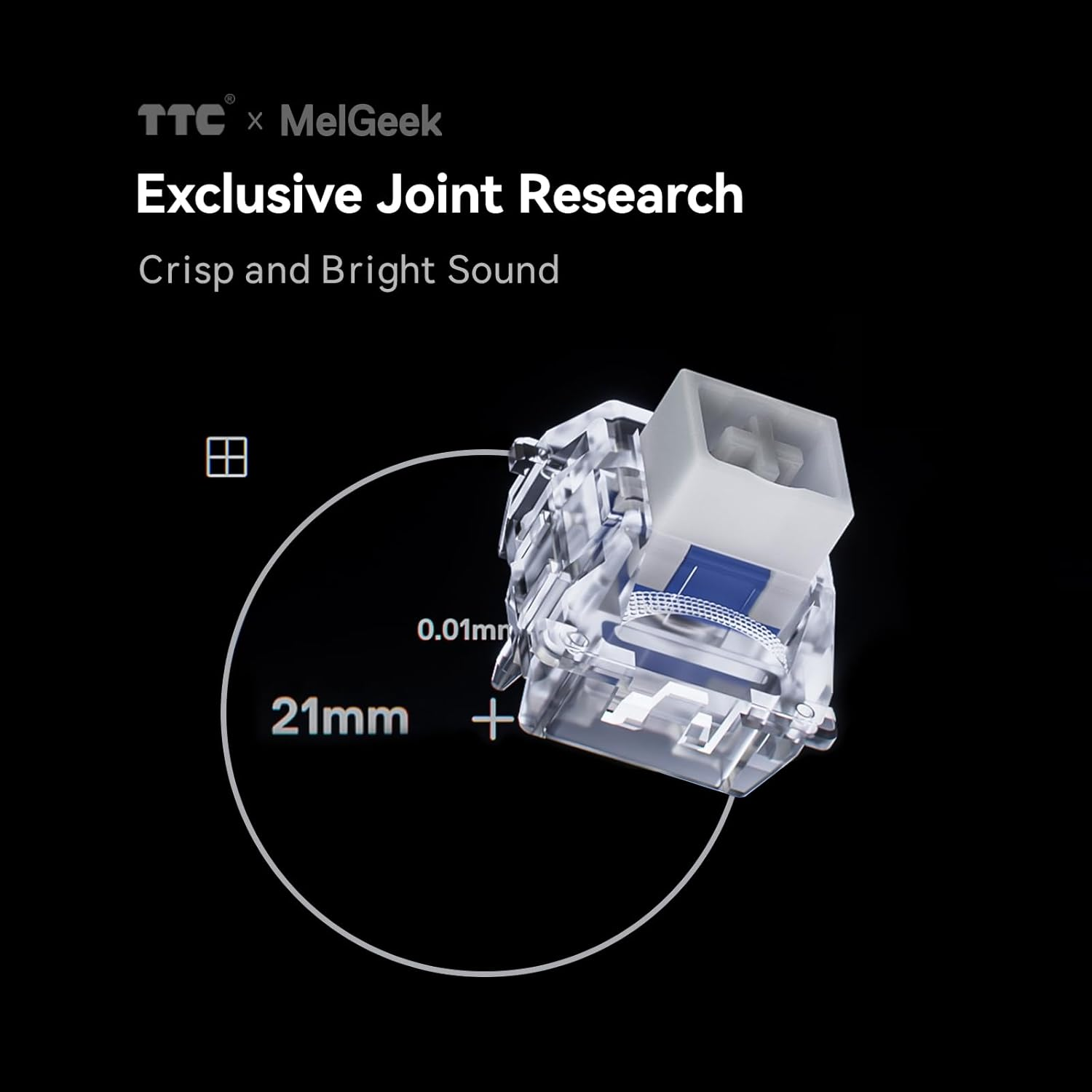 Melgeek REAL67 Wired Keyboard, Hall Effect Magnetic Switch Gaming Keyboard, 65% Compact Rapid Trigger (Calcium- Gray) - Potassium-Purple image number 2