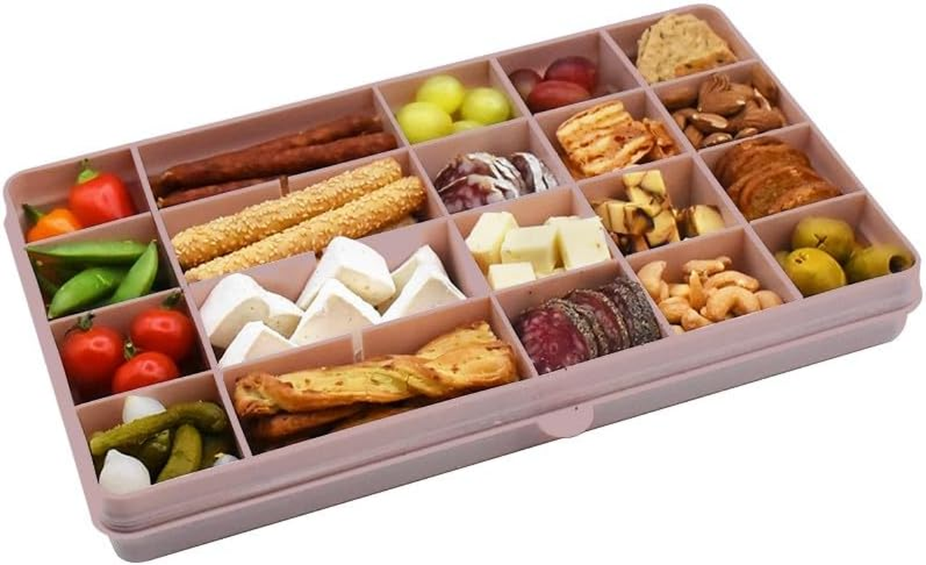 Melii Luxe Snackle Box XL - Pink image number 4