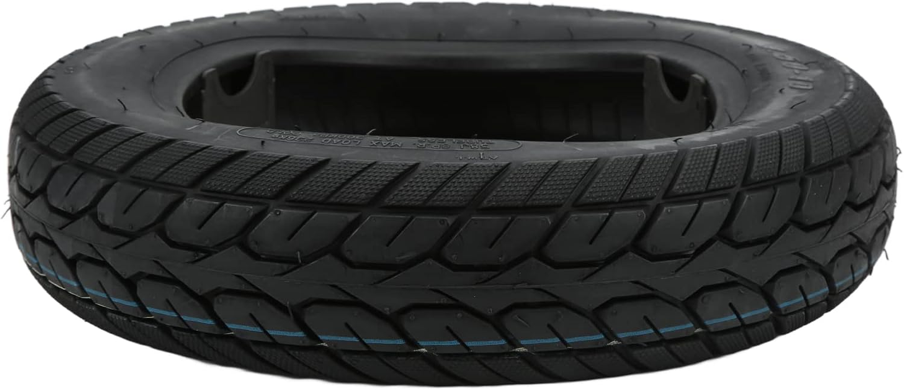 Motorcycle Tyre, Abrasion Resistance Puncture Proof 3.5‑10In Scooter Tire Rubber Comfortable Explosion Proof Strong Bearing Capacity for Motorbike image number 2