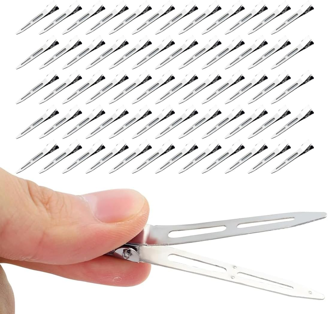 Aililong Pack of 60 Hair Clips, Alligator Clips, Hair Clips for Women, Hair Clips, Hairdressing Supplies, Hair Clips for Styling, 2.2 Inch Hair Clips, Small Hair Clips for Women image number 1