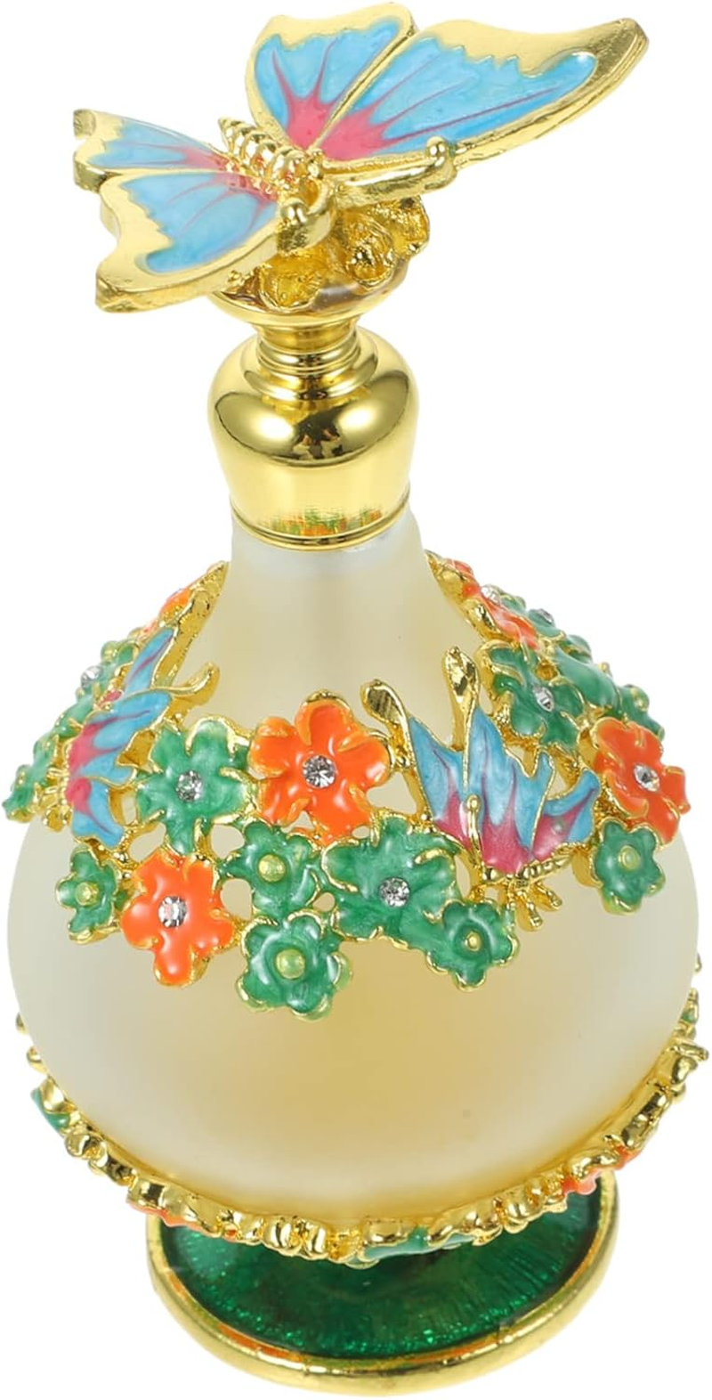 30Ml Refillable Perfume Travel Size Bottle Fine Neck Butterfly Cap Essential Oil Storage image number 4