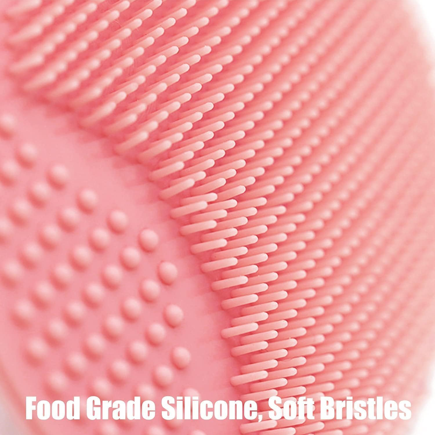 MR LION Silicone Face Scrubber, Soft Facial Cleansing Brush, Deep Cleansing, Pore Treatment, Radiant, 8 Pack image number 6