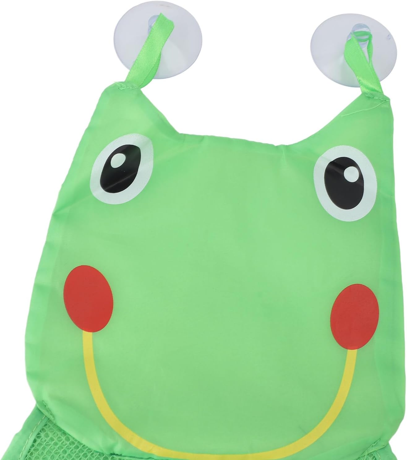 2Pcs Mesh Bath Toy Bag Cute Bathtub Toy Holder, Bath Toy Storage Net Bag, Shower Toy Holder, Mesh Bag for Bath Toys, Kids Bath Toy Net Organizer Dinosaur & Frog Pattern image number 4