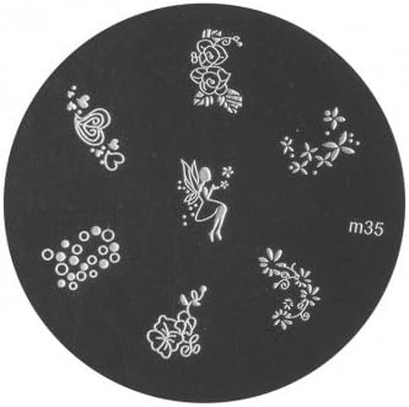 Ilovemynails Ilmn Dec.Stamping Plate M35 30G