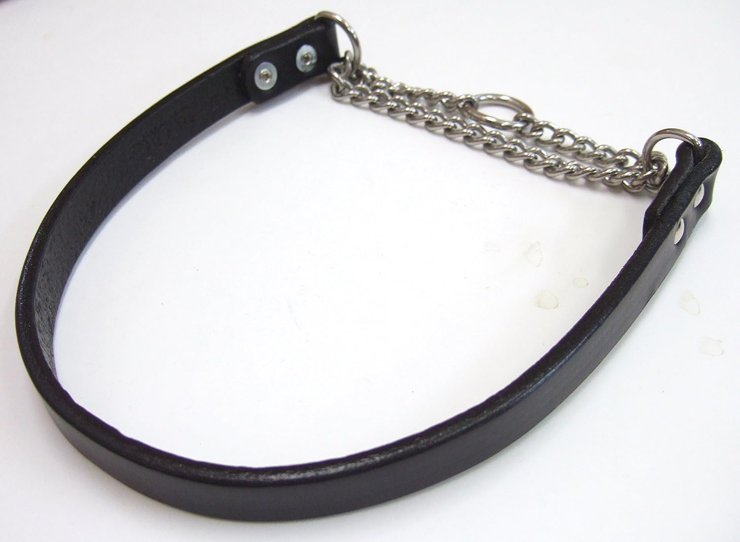 ONS Leather Chalk #35 Brown (Small Dogs) [Training Collar Anti-Pull]