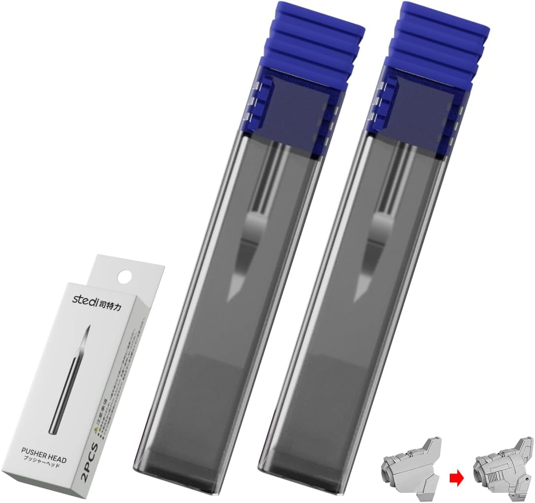Stedi Model Scriber Blades,Tungsten Steel Blades,0.15+0.3Mm Size,For Modeling Hobby,Rg Scale Model,Gundam Model Kit,For Scribing Line,Resin,Scriber Replacement Blades. image number 3