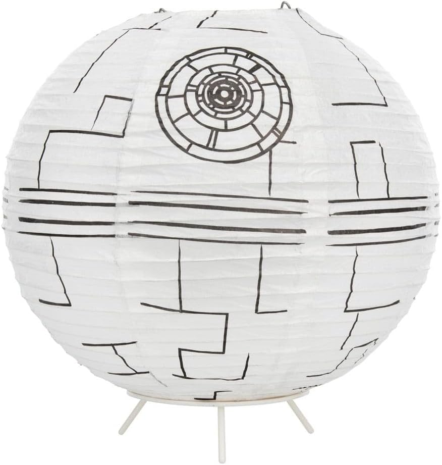 Star Wars Death Star Lantern Desk Lamp - Officially Licensed Disney Merchandise Light Decor and Gifts for Men and Lucas Film Fans Paladone image number 1