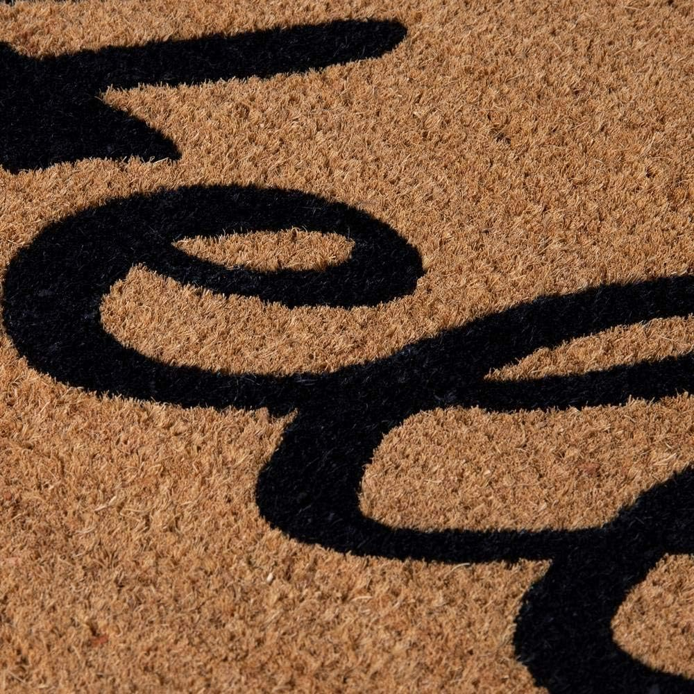 J.Elliot Delavan Hello Printed Coir Door Mat, 75 Cm Length X 45 Cm Width image number 1