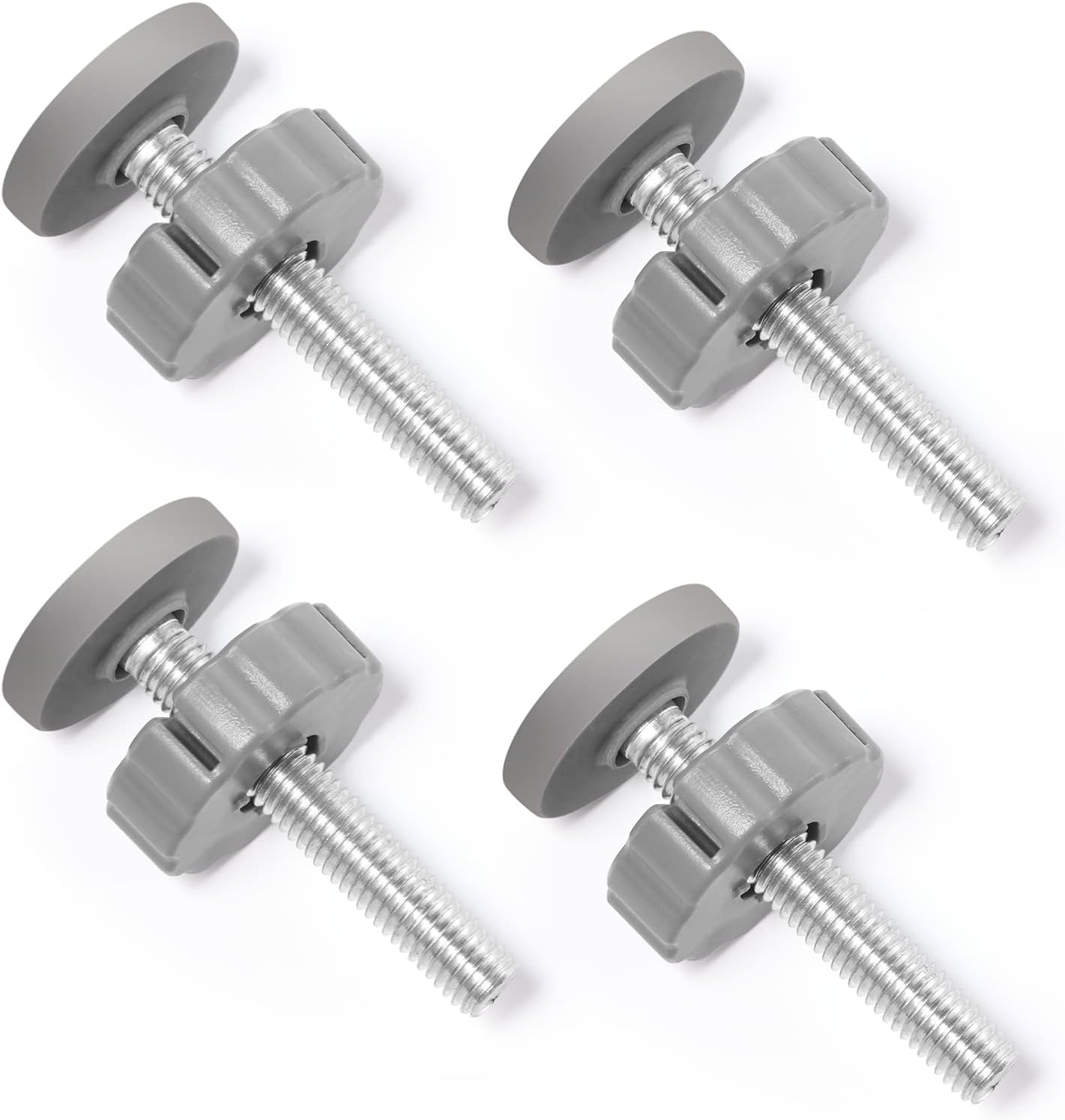 Babelio Pressure Gates Threaded Spindle Rods M10 (10 Mm), Baby Gates Accessory Screw Bolts Kit Fit for All Pressure Mounted Walk Thru Gates image number 1