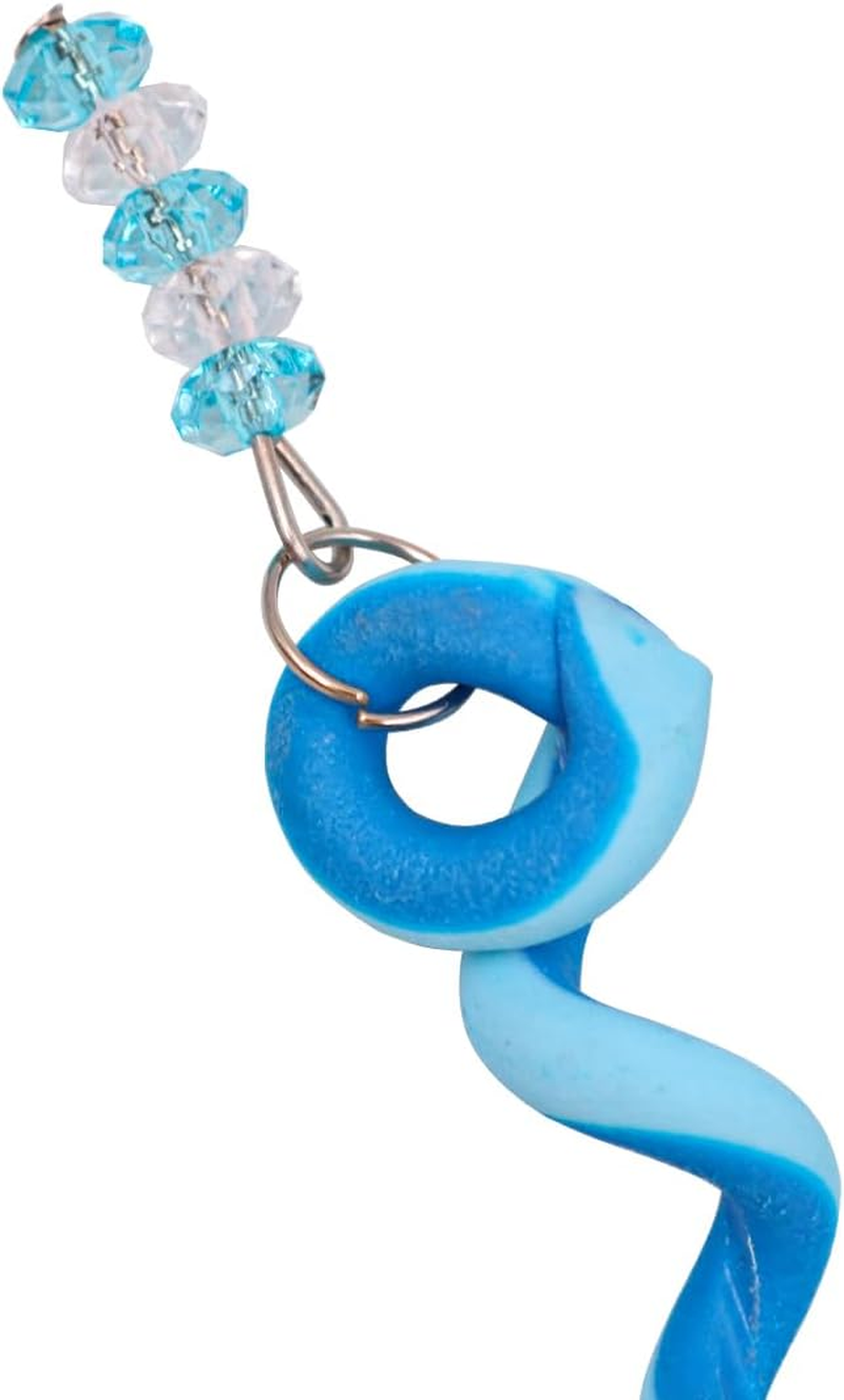 VOANZO Girls 24 Pieces Hair Accessories Set Blue Hair Twist Tool DIY Accessories Braided Hair Styling Accessories for Daily Dress image number 5