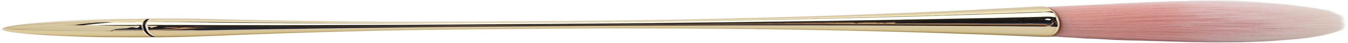 Soft Nail Dust Cleaning Brush, Undeformed Die-Cast Thickened Artificial Fiber Nail Art Powder Dusting Brush Smooth Handle for Manicure (Champagne Gold) image number 6