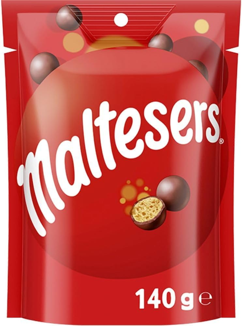 Maltesers Milk Chocolate Snack and Share Bag 140 G image number 2