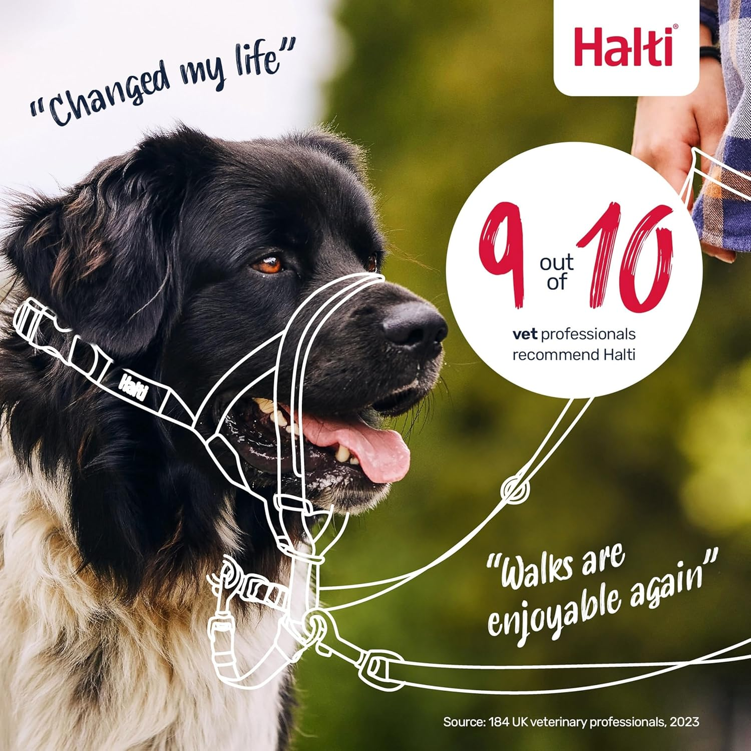 Halti Dog Training Headcollar, Red image number 2