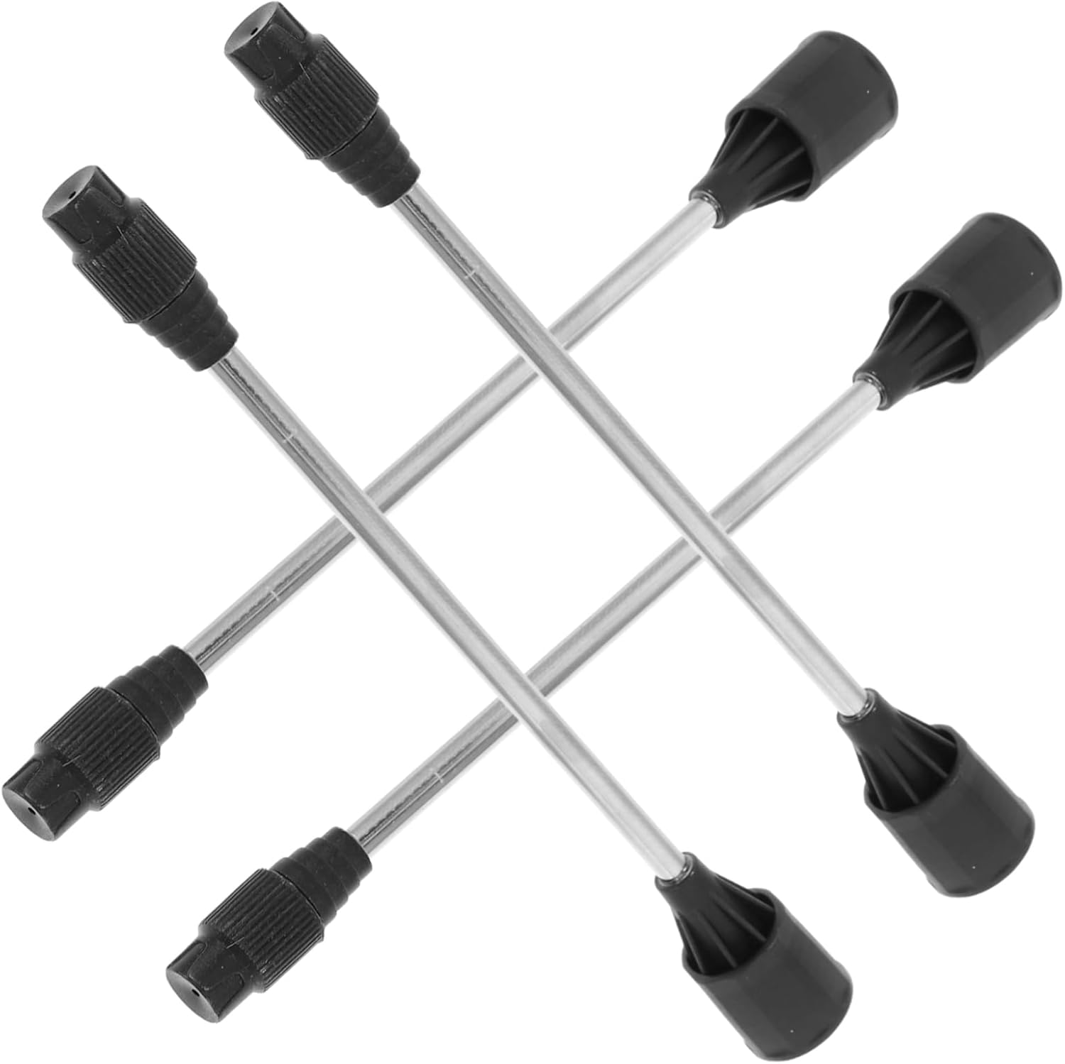 HAKIDZEL 4Pcs Long Gardening Sprayer Rod Agricultural Sprayer Pole Replaceable Easy to Use Maintain