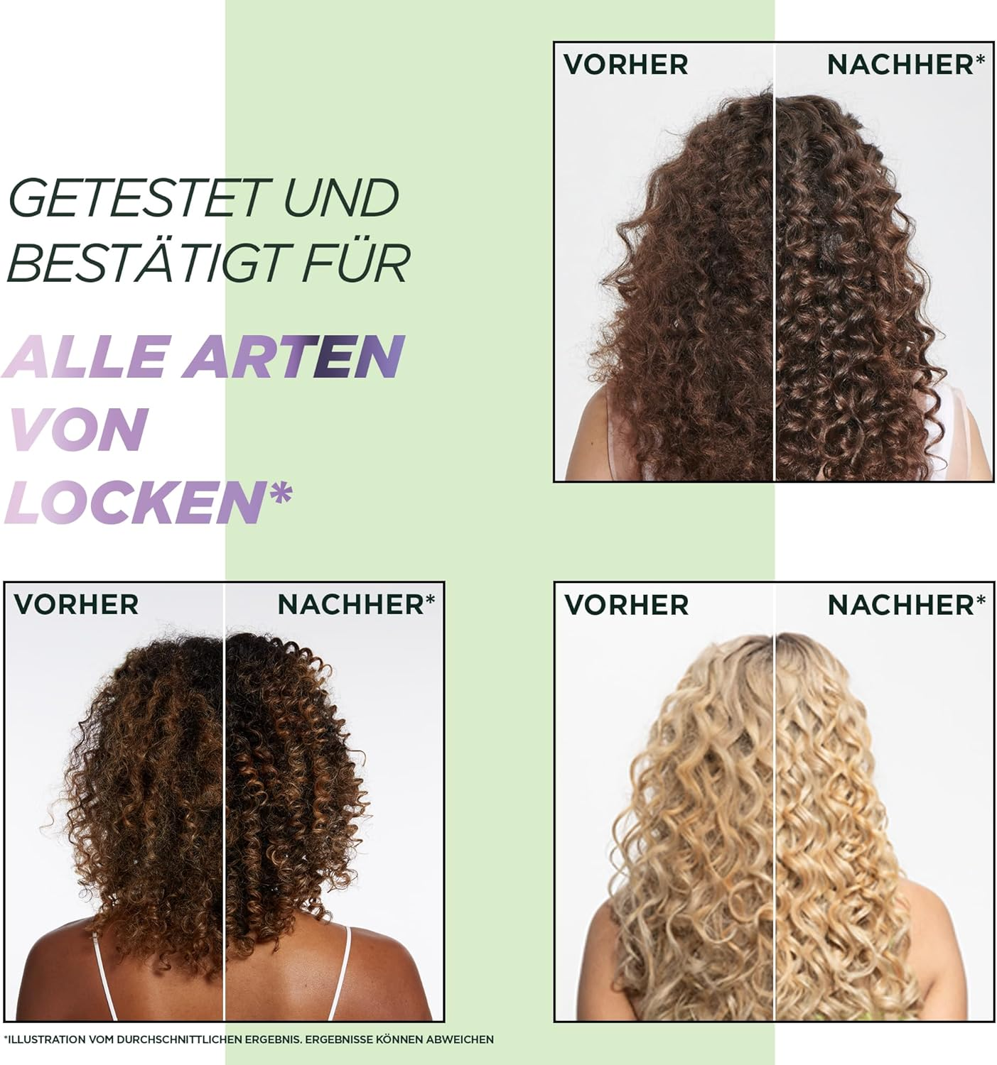 Garnier Fructis Curls Method Hair Care Set for All Types of Curls, Repairs & Revitalises, with Hyaluronic and Shea Fatty Acids, Pre Shampoo, Shampoo, Hair Mask, Spray, 4 Pieces