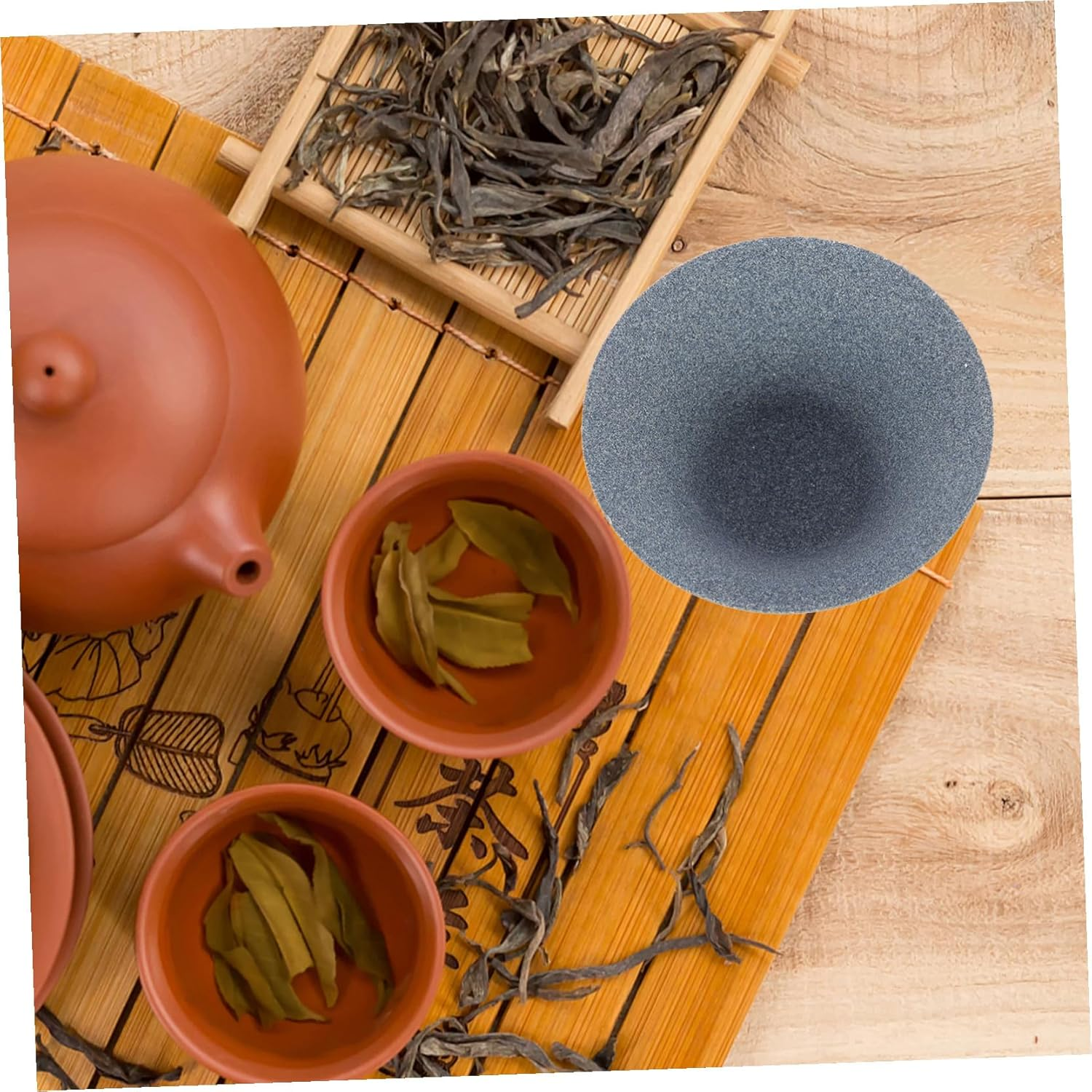 OSOLADY Ceramic Loose Tea Strainer Tea Filter Cup Coffee Filter Kitchen Tool and Coffee Brewing image number 6