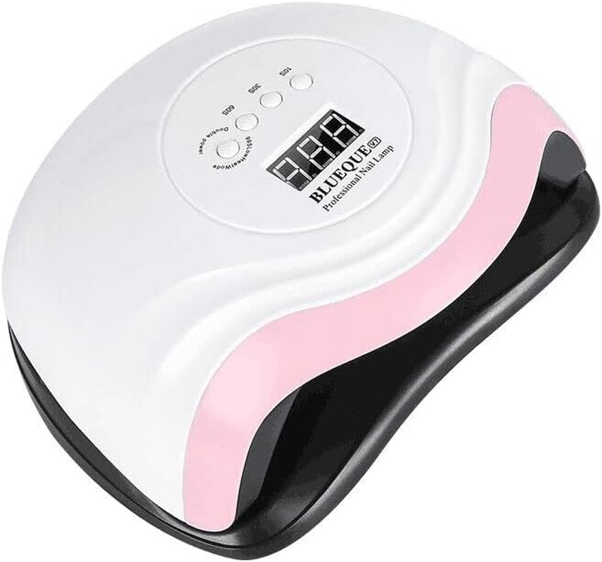 Zalati Nail Lamp 120W LED UV Light with 4 Timers Quick Drying for Nail Art Care Tool - 120W image number 4