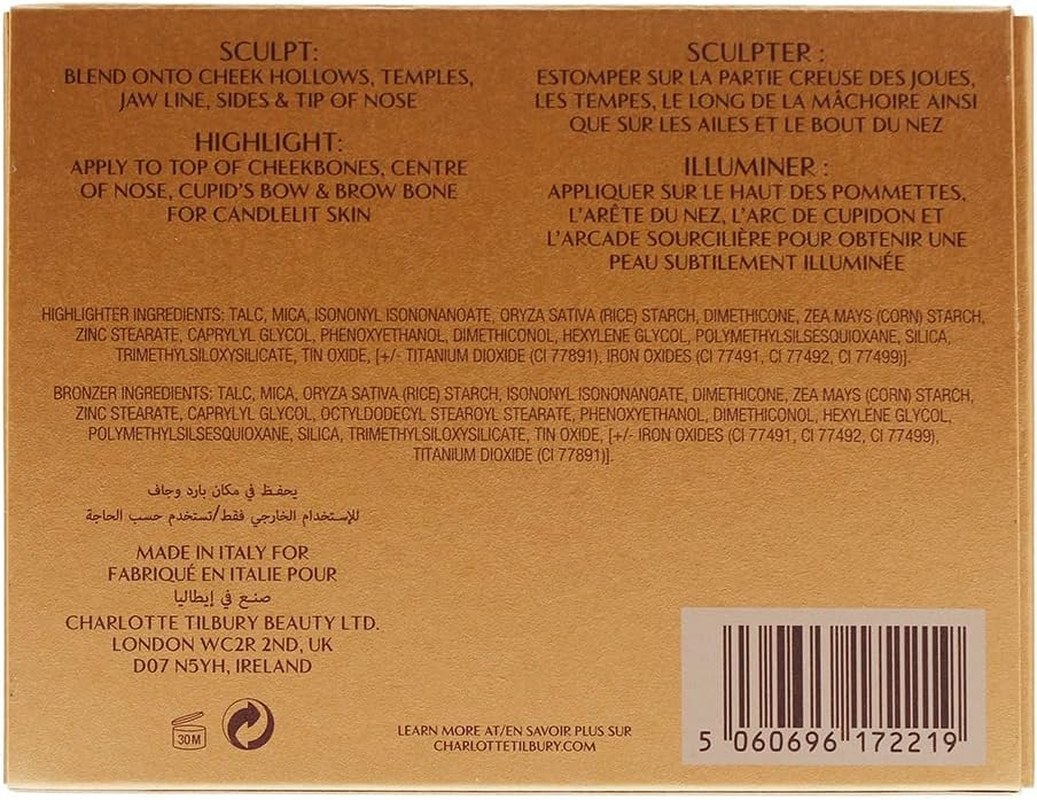 Charlotte Tilbury Filmstar Bronze and Glow Light - Medium Mini Travel Size image number 2