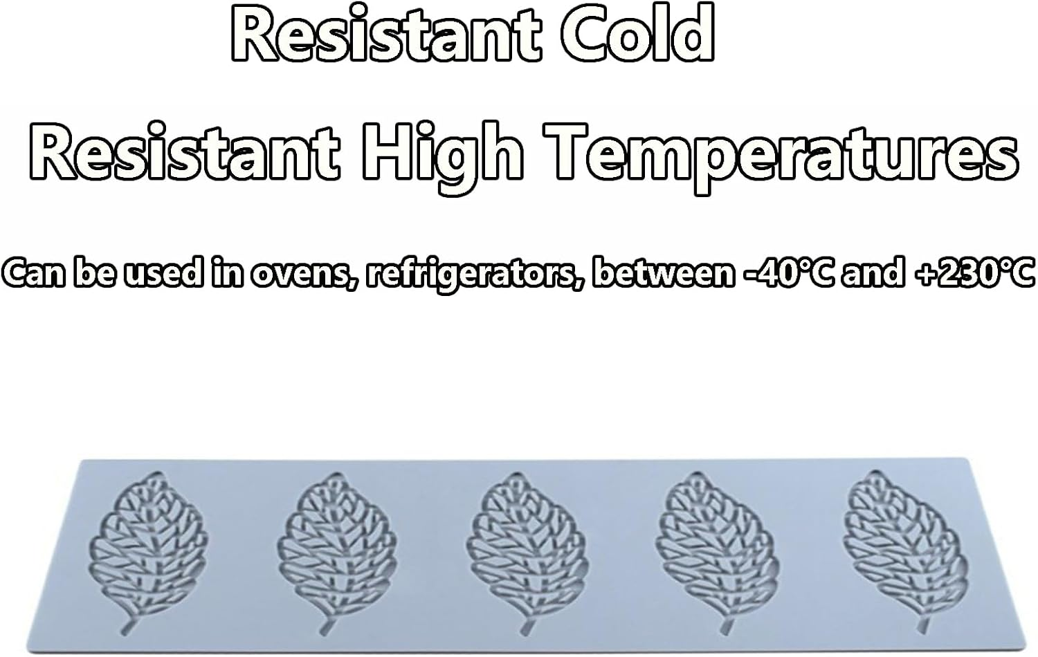 Meagtlva Silicone Baking Mold, Chocolate Mould,Flexible Non-Stick Cake Pan for Baking, Easy Release,Silicone Moulds for Mousse Cakes, Chocolate,Ice Cream,Gummy (Leaf) - Butterfly image number 5