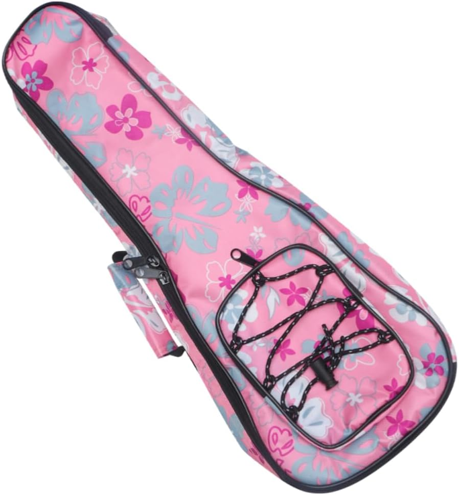 ERINGOGO Ukulele Carry Bag Ukulele Case Tote Bag Backpack Ukulele Bag Travelling Backpack Backpacks Ukulele Shoulder Bag Ukulele Storage Bag Ukulele Backpack Red