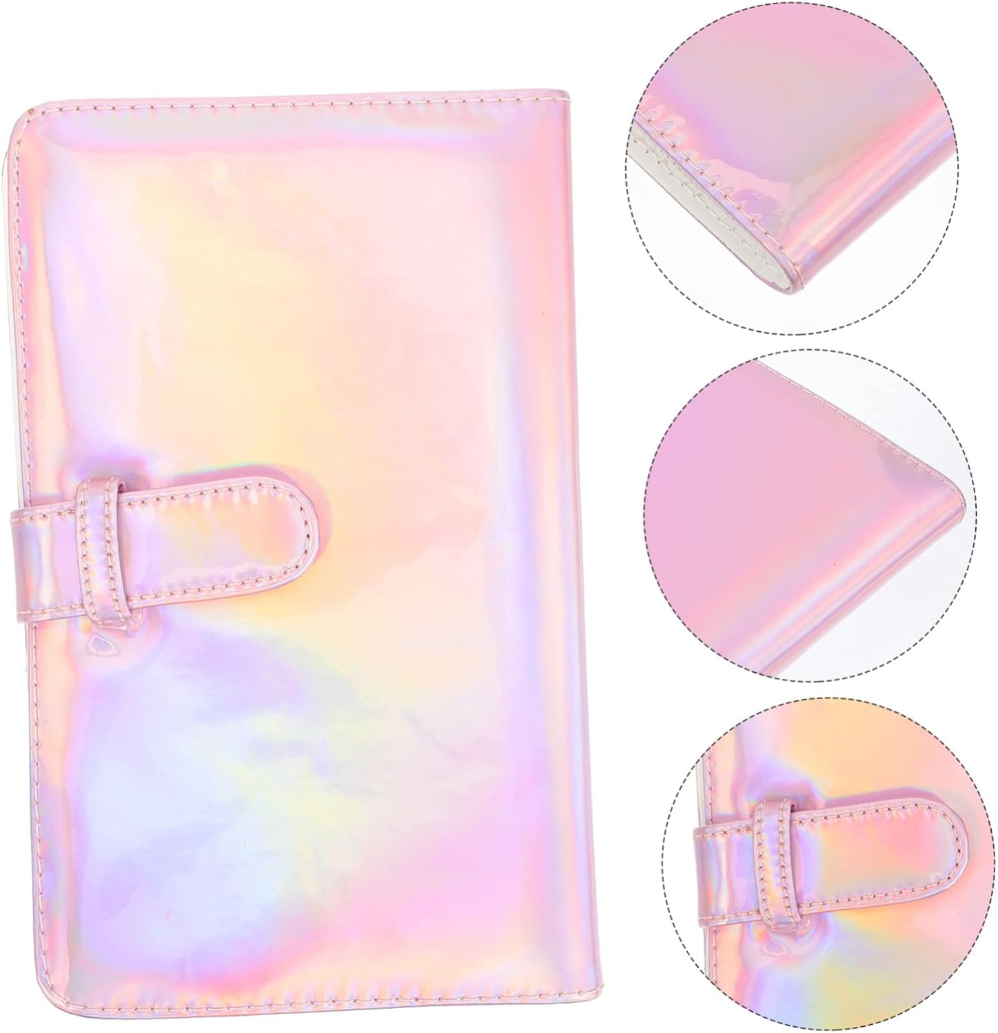 Compact Picture Album with PU Cover Portable Photo Album Book for Preserving Postcards and Memories Christmas and Birthday Present