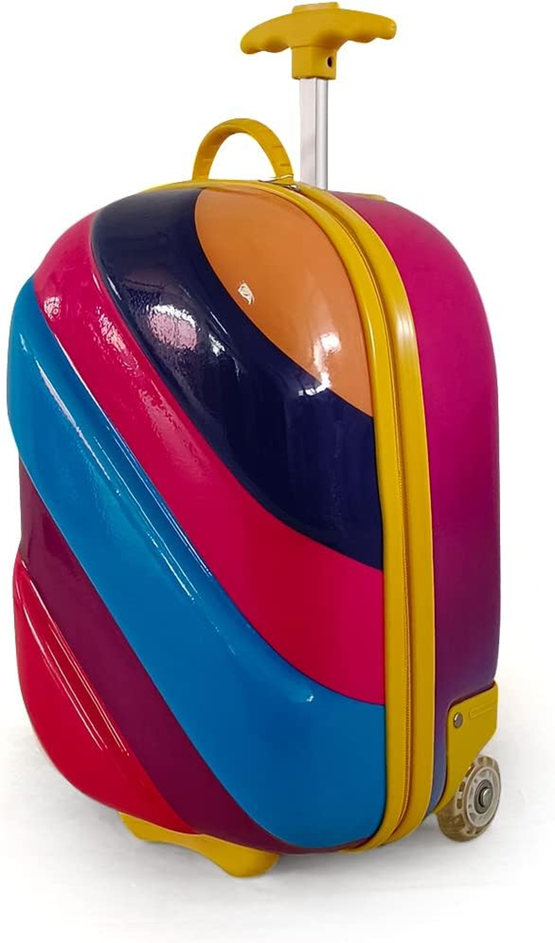 Bayer Chic 2000 - Bouncie Rainbow Children'S Luggage Suitcase, Colourful, 46 Cm, Colourful, 46 Cm, Children'S Luggage image number 1