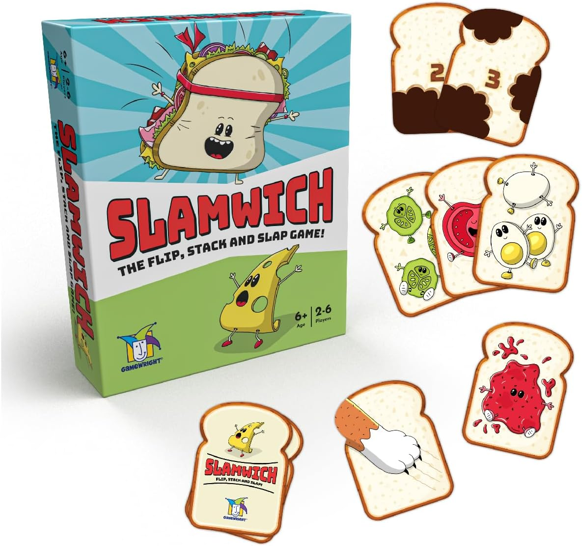 Slamwich Card Game, Multi/Colored image number 1