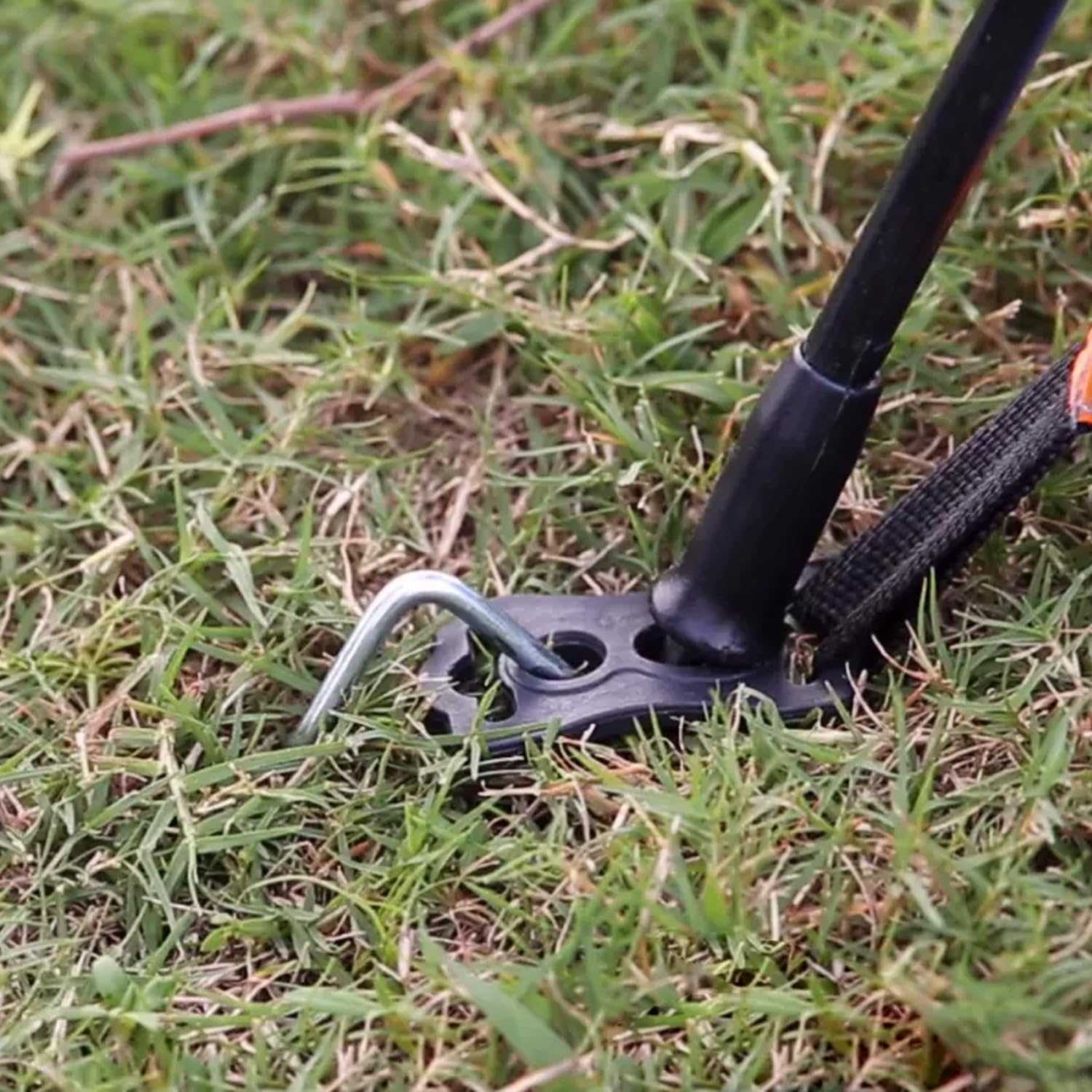 10Pcs Tent Pegs Heavy Duty Galvanised Steel Ground Camping Outdoor Nail image number 6