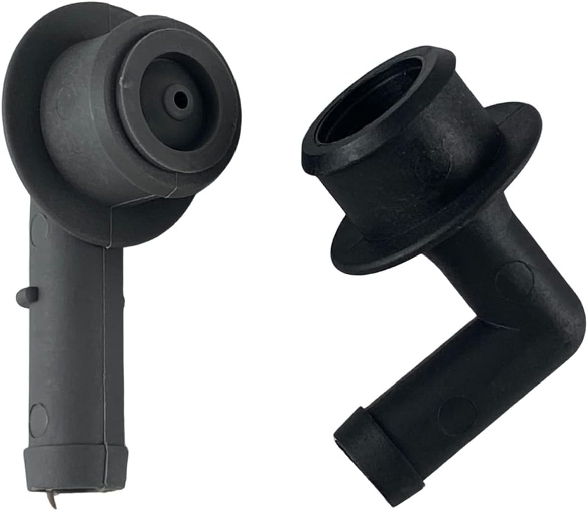 XDF 53013360AA PCV CCV VENT VALVE ELBOW & GROMMET SET PCV CCV 2X Vent Valve Elbows and 2X Grommets Compatible for Jeep Grand Cherokee 4.0L 2000 2001 2002 2003 2004 image number 6