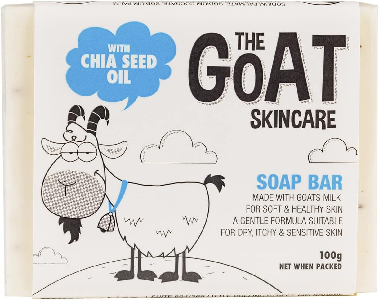 The Goat Skincare Soap Bar with Chia Seed Oil, 100 G (Pack of 1) image number 6