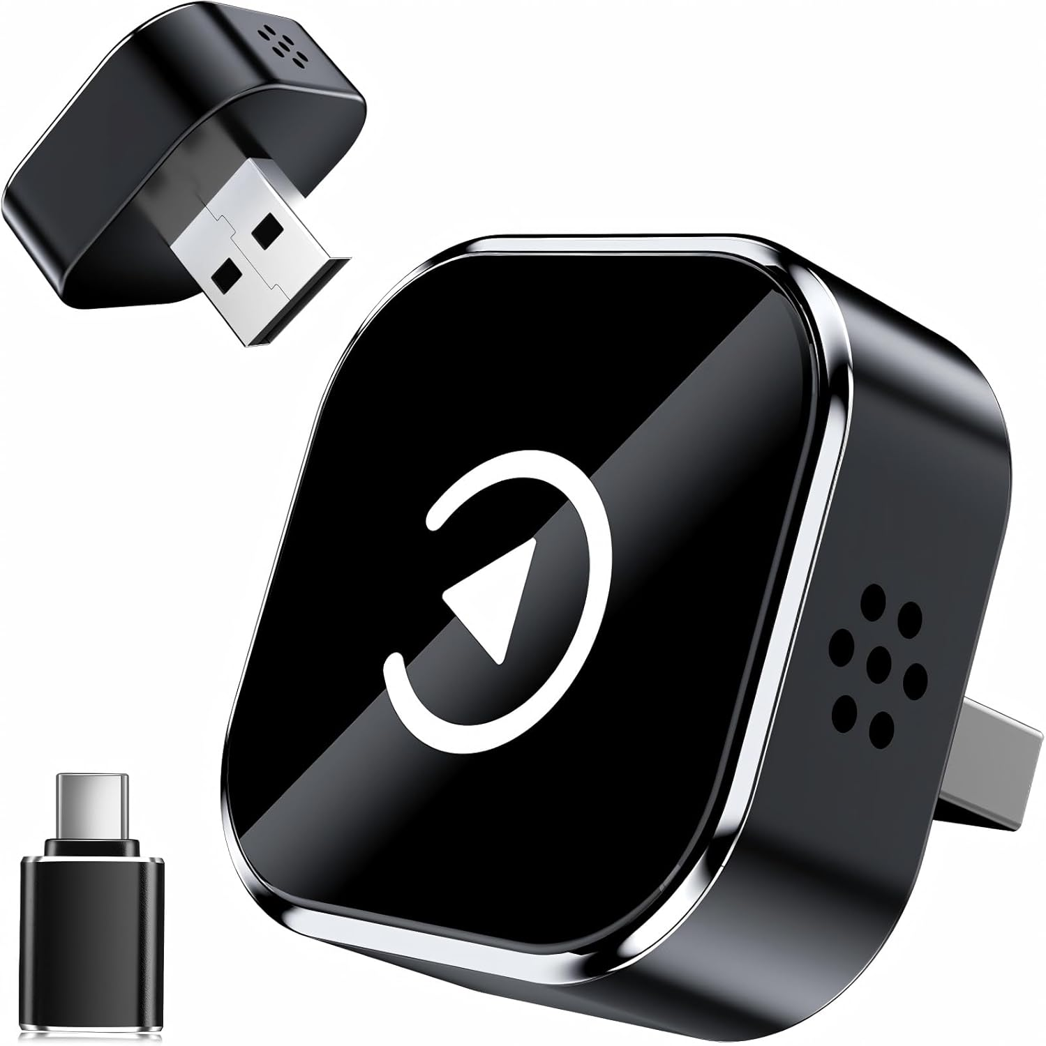 Upgraded Mini Wireless Carplay Adapter Upgrade Wired Carplay to Wireless for Cars with Built-In Wired Apple Carplay Plug and Play Easy Use Fast USB USB-C Port Stable Connection Car Play for Iphone image number 5